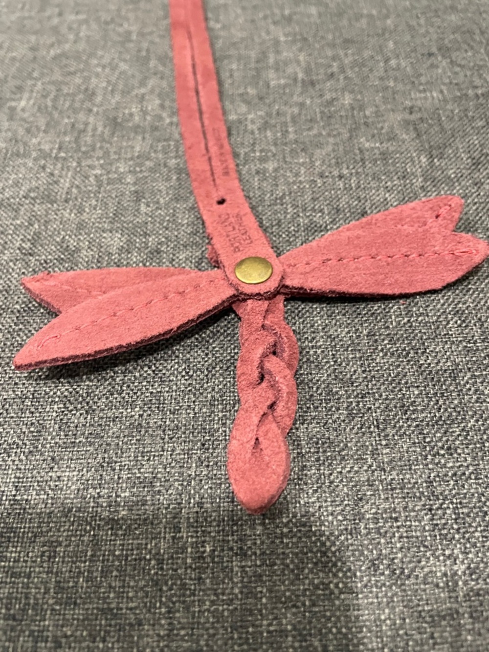 Portland Leather Dragonfly Tassel- Red Panda - Picture 6 of 7